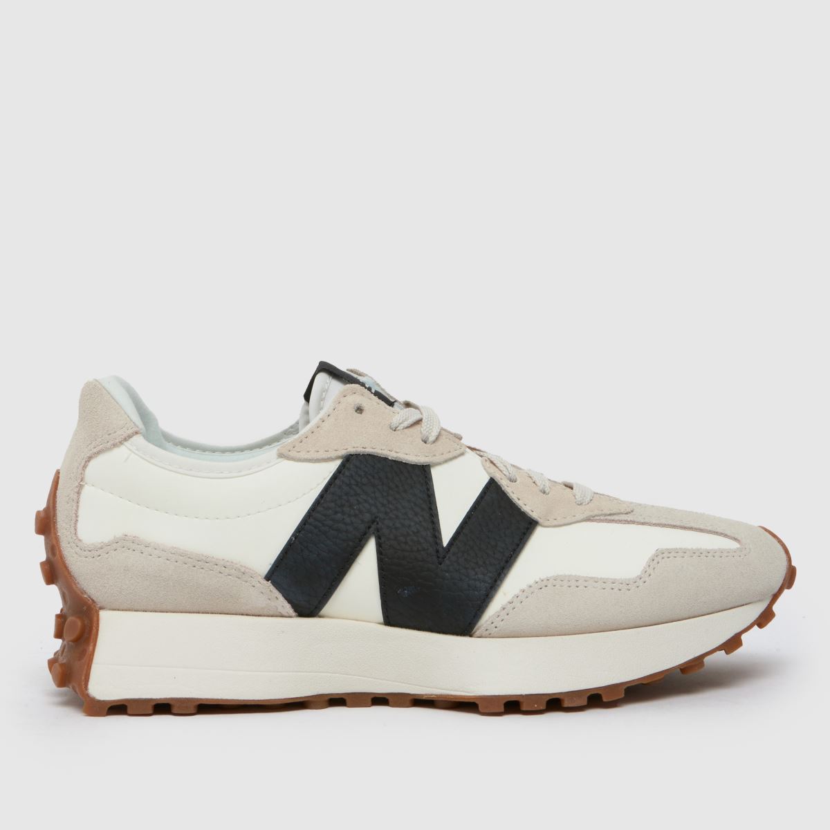 schuh New Balance 327 in White & Black