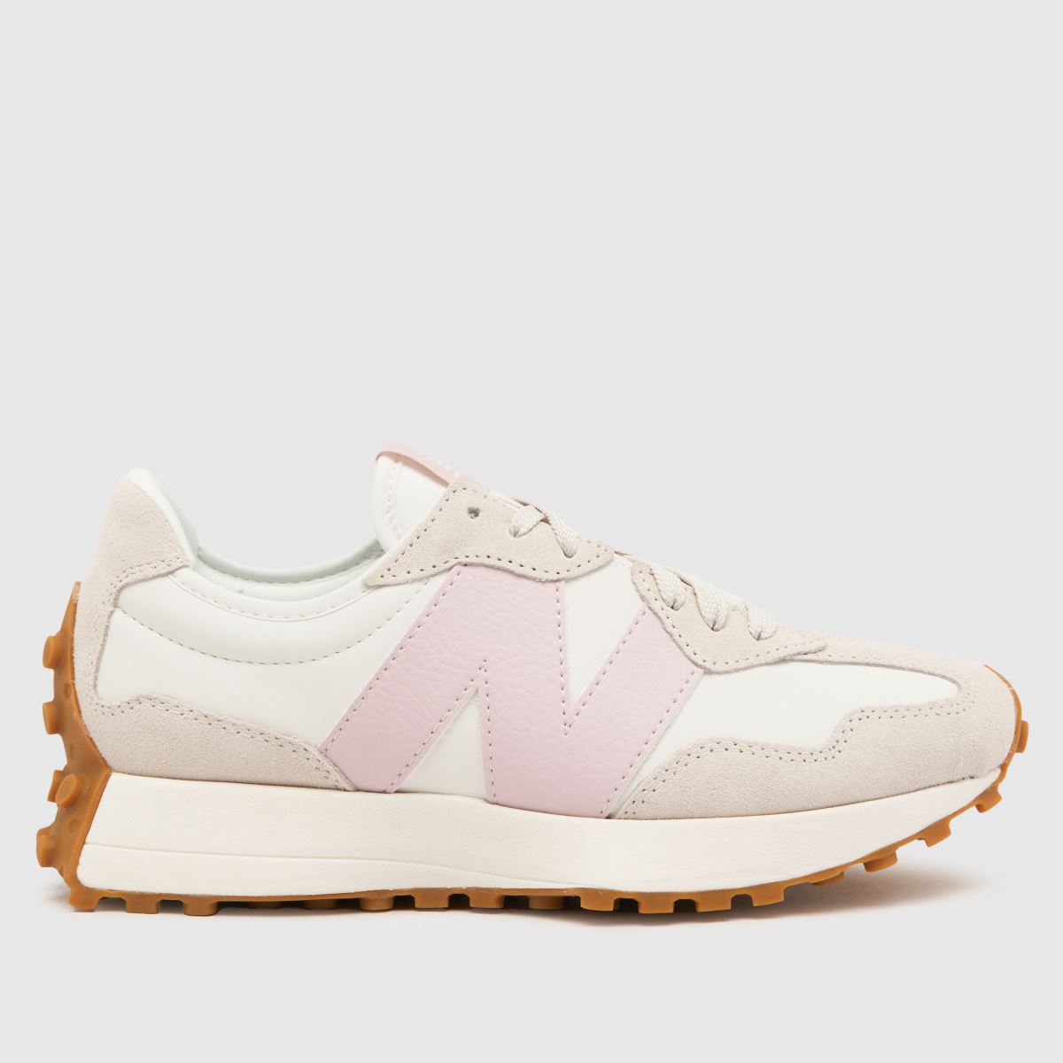 schuh New Balance 327 in White & Pink