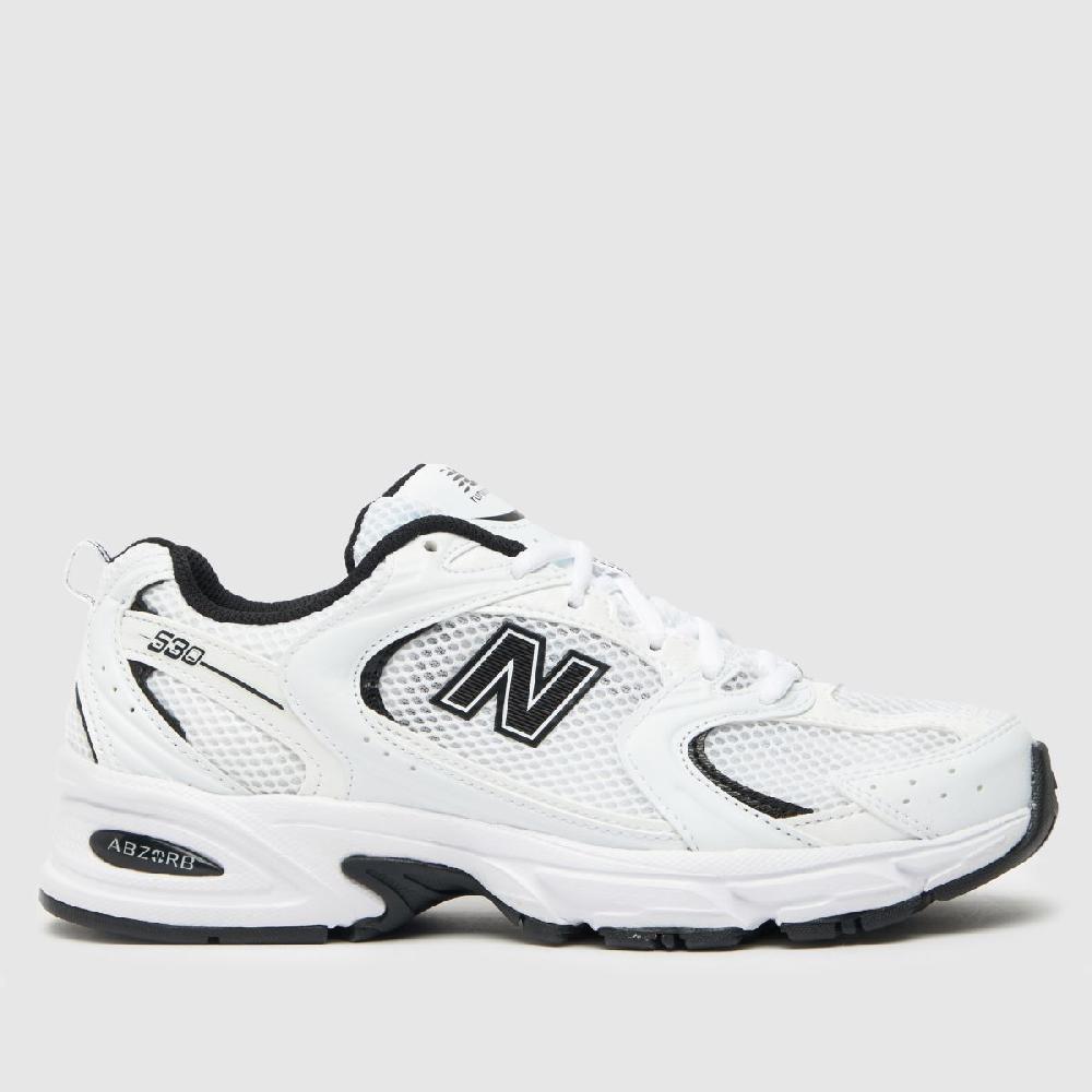 schuh New Balance 530 in White & Black