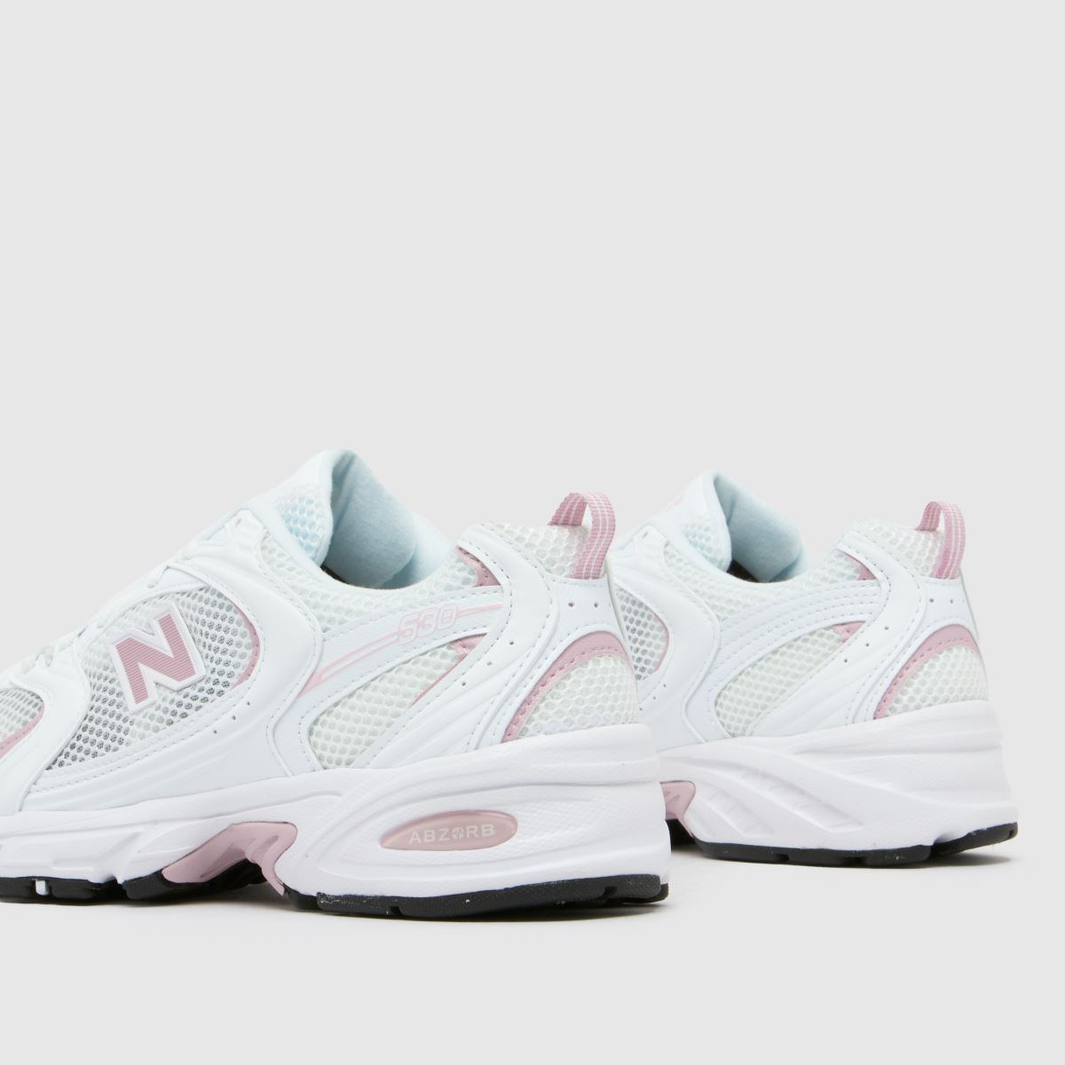 Schuh New Balance 530 In White & Pink