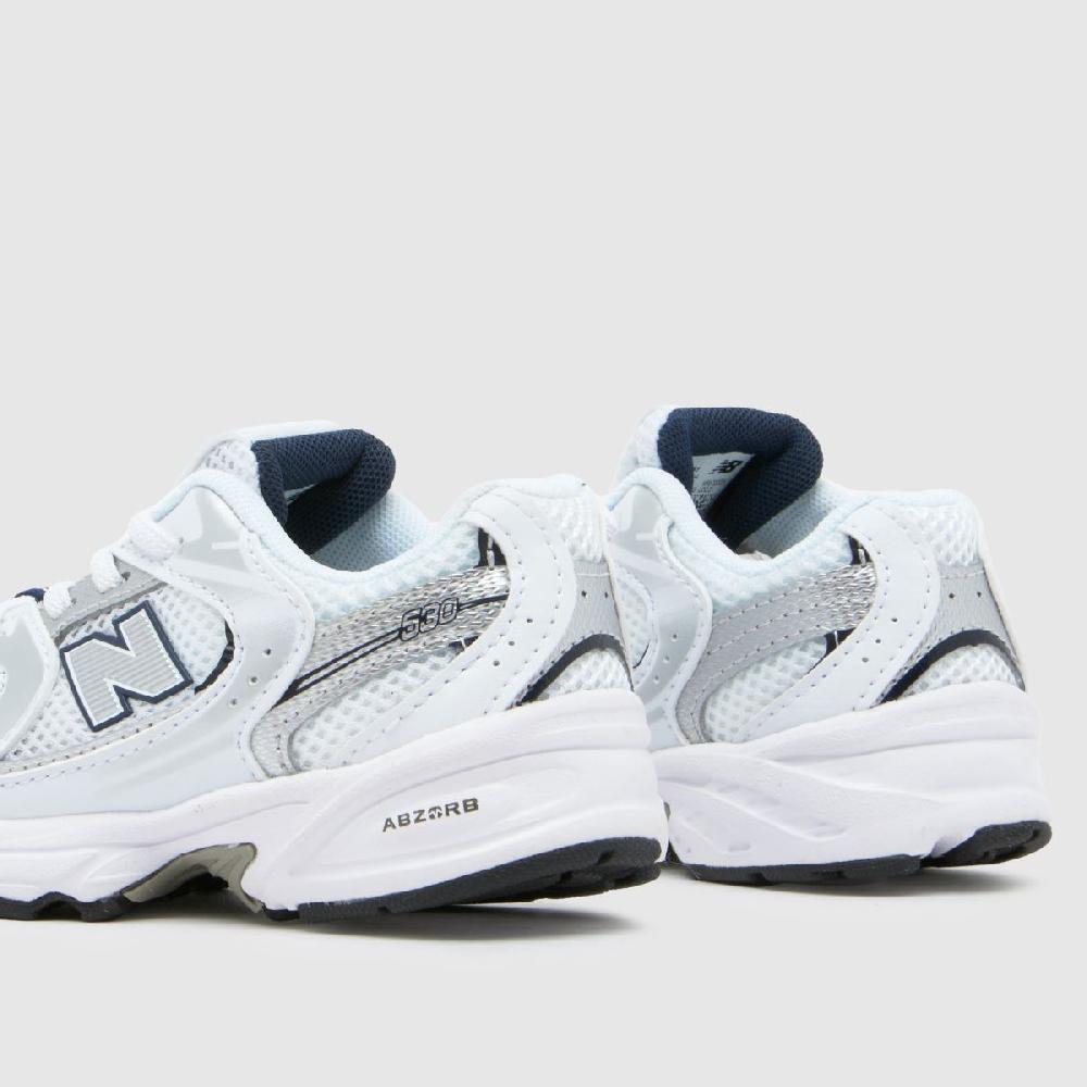 Schuh New Balance 530 Toddler In White