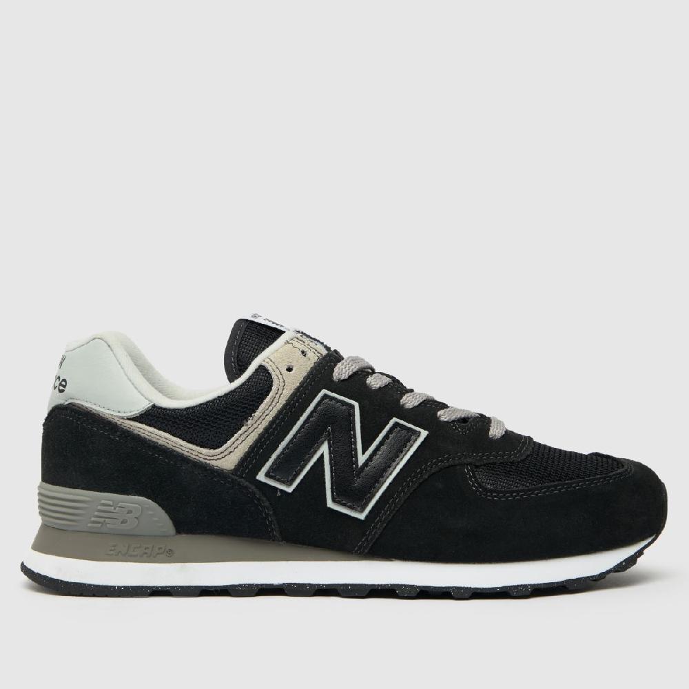 schuh New Balance 574 in Black & White