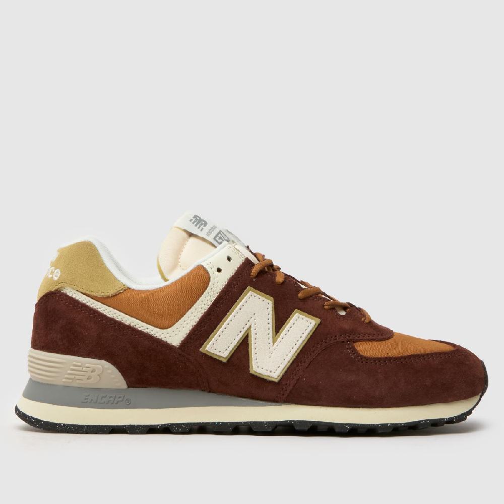 schuh New Balance 574 in Brown Multi