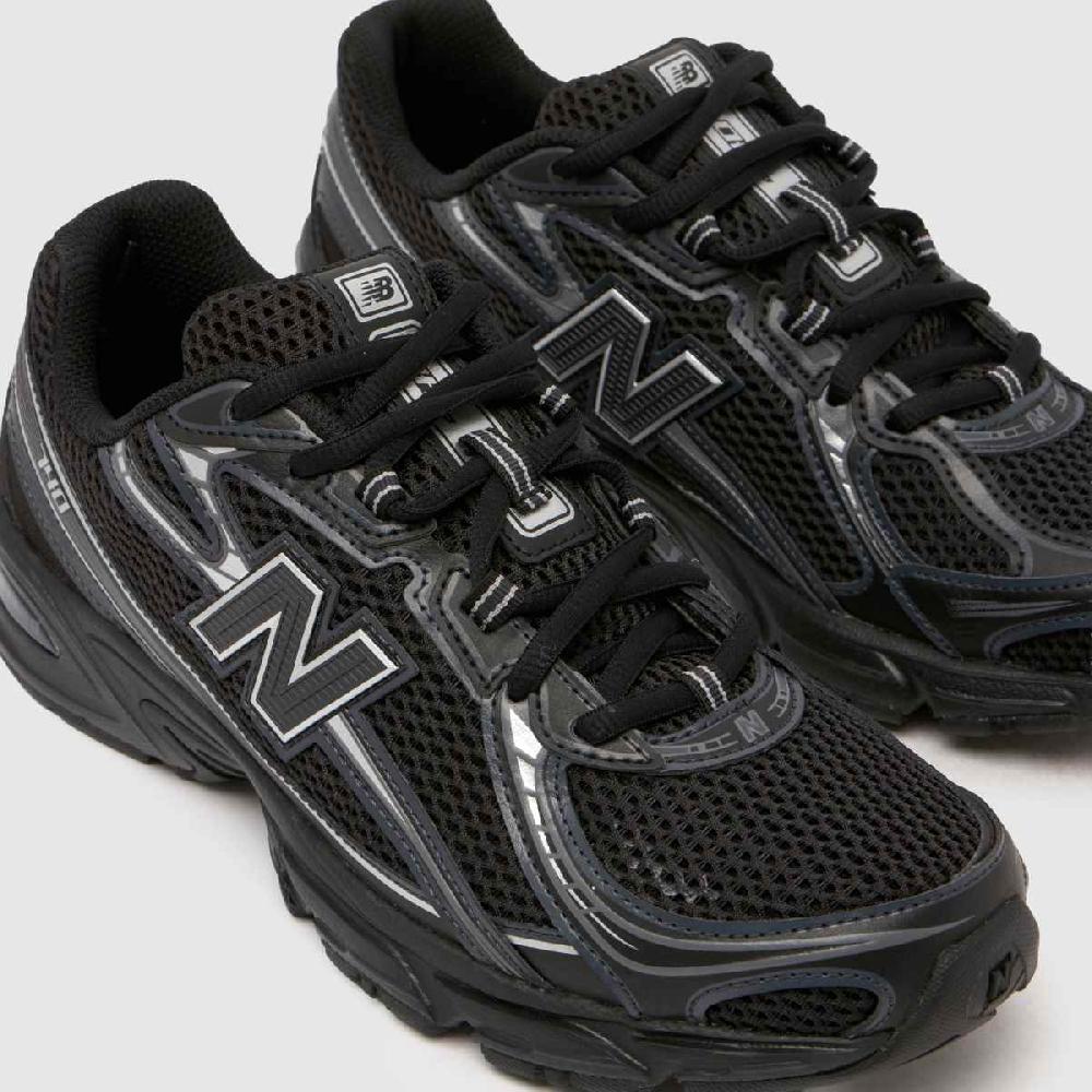 Schuh New Balance 740 In Black & Silver