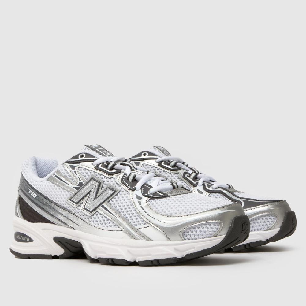 Schuh New Balance 740 In White & Navy