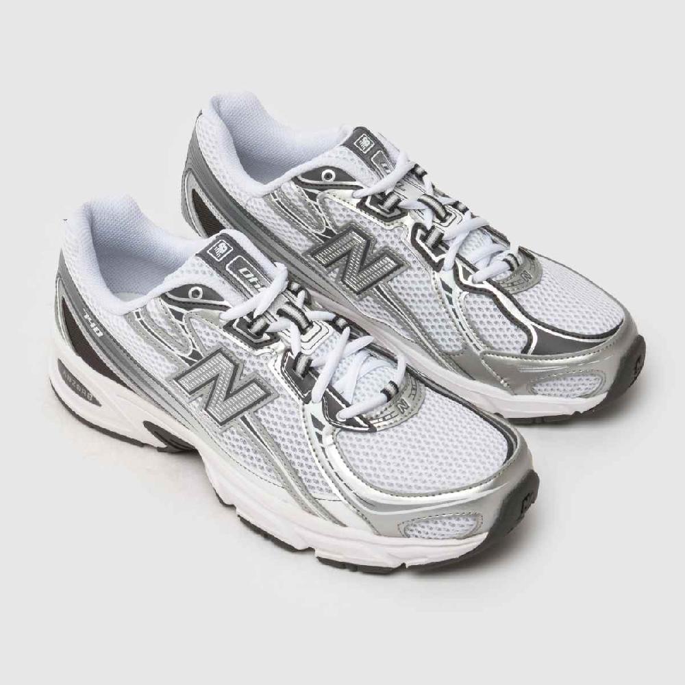 Schuh New Balance 740 In White & Navy