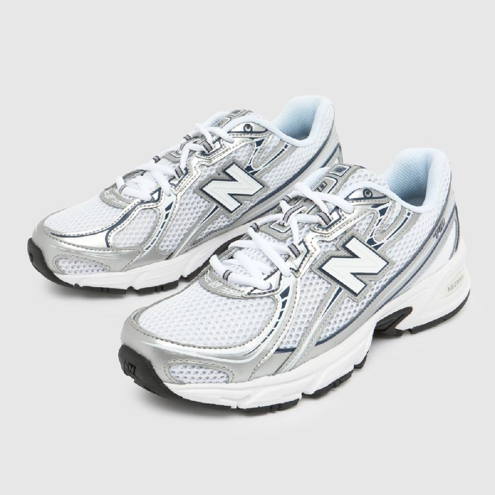 Schuh New Balance 740 In White & Navy