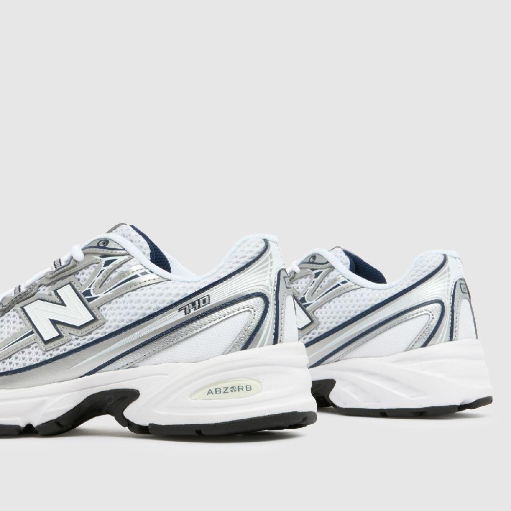 Schuh New Balance 740 In White & Navy