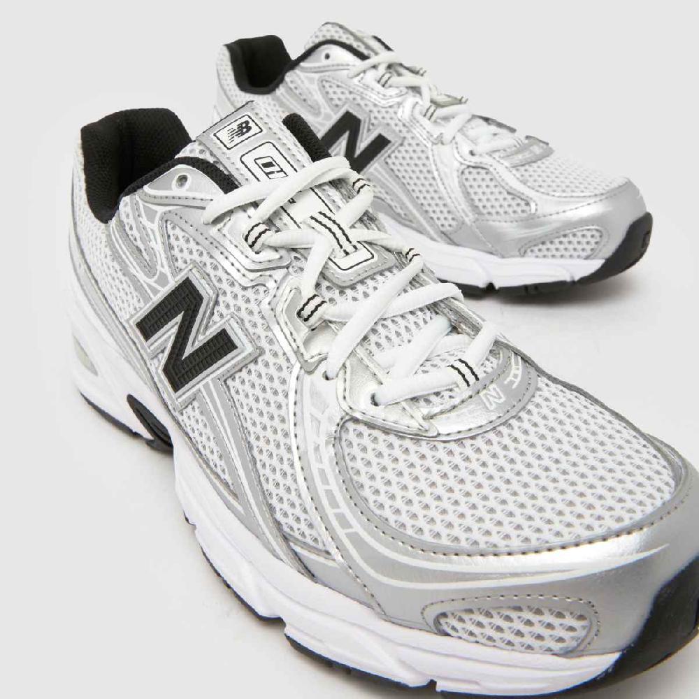 Schuh New Balance 740 In White & Silver