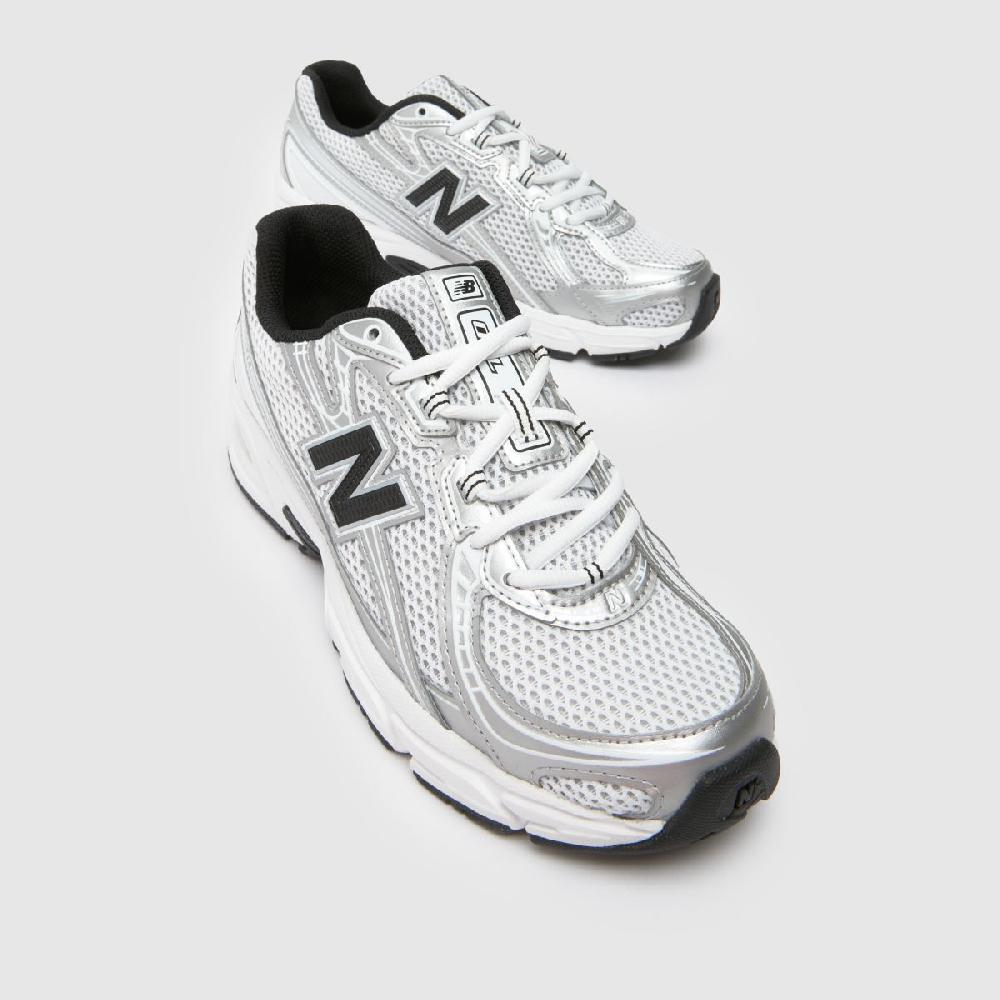 Schuh New Balance 740 In White & Silver