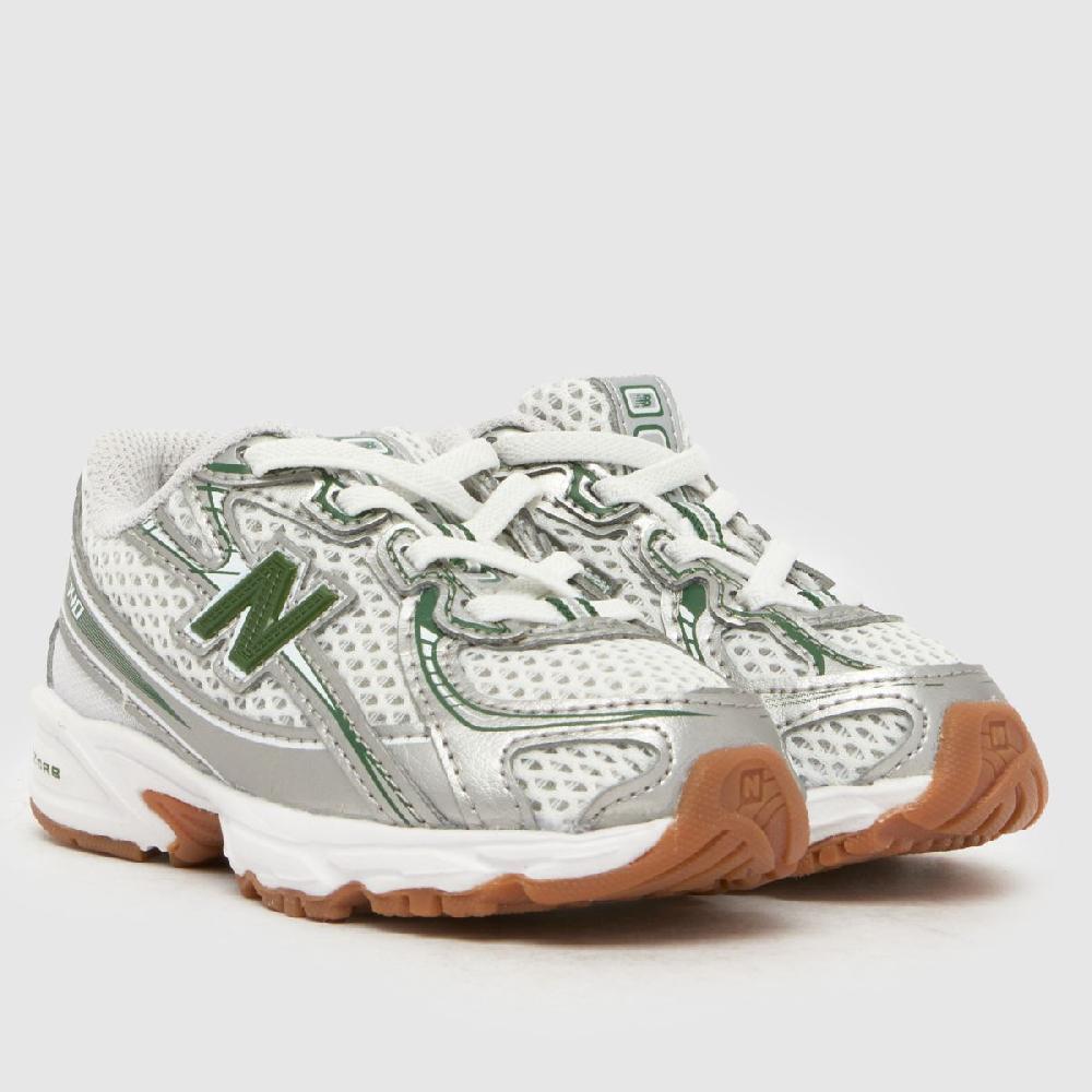 Schuh New Balance 740 Toddler In Silver Multi