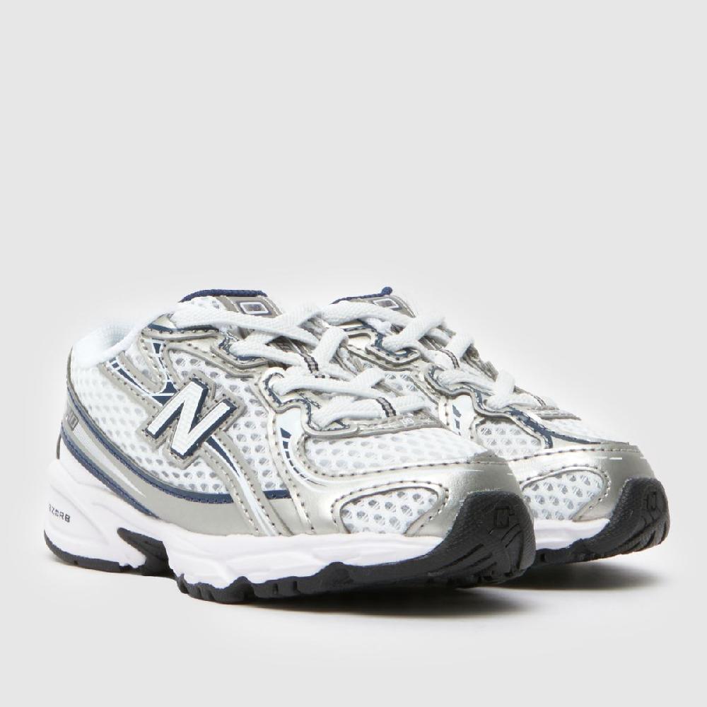 Schuh New Balance 740 Toddler In White & Navy