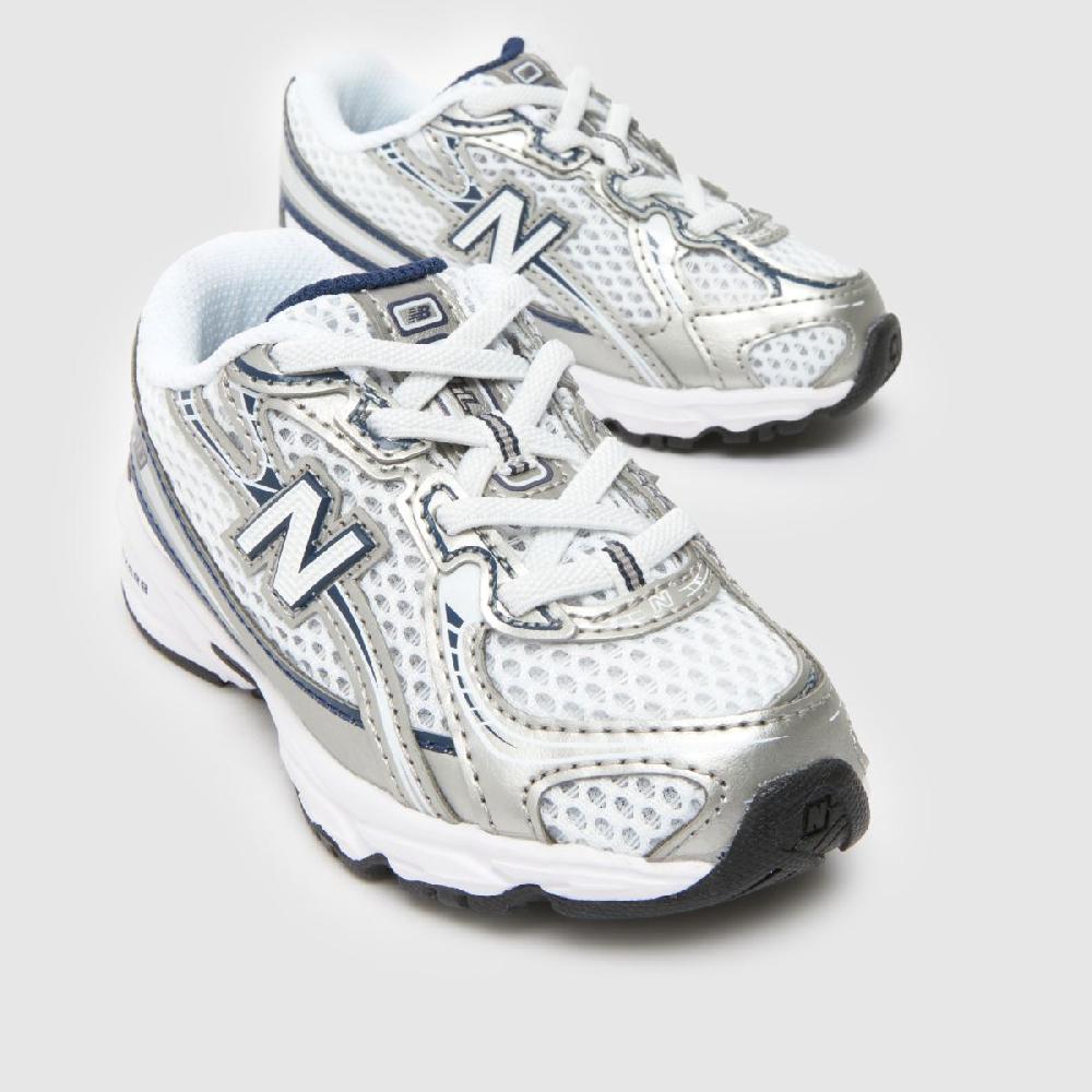 Schuh New Balance 740 Toddler In White & Navy