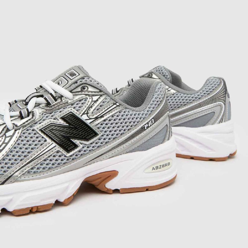 Schuh New Balance 740 Youth In Silver