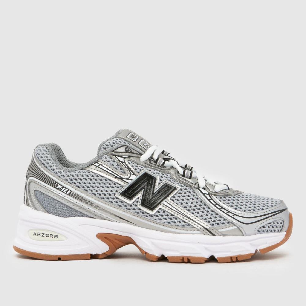 schuh New Balance 740 Youth in Silver
