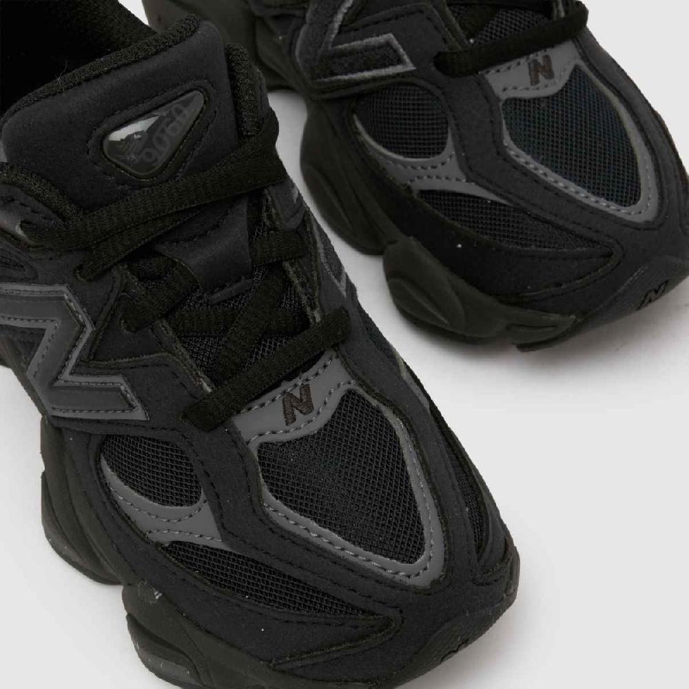 Schuh New Balance 9060 Junior In Black & Grey