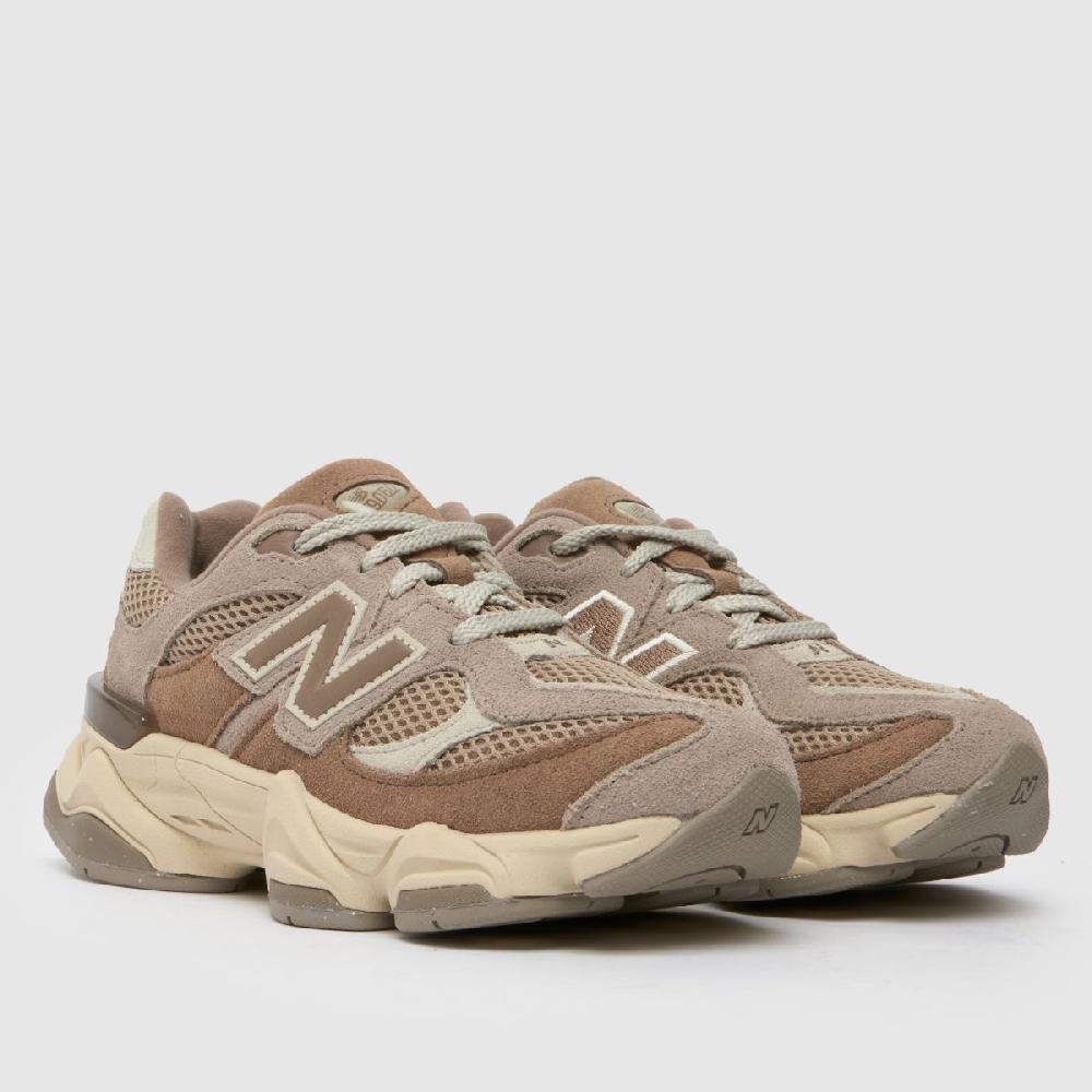 Schuh New Balance 9060 Junior In Brown Multi