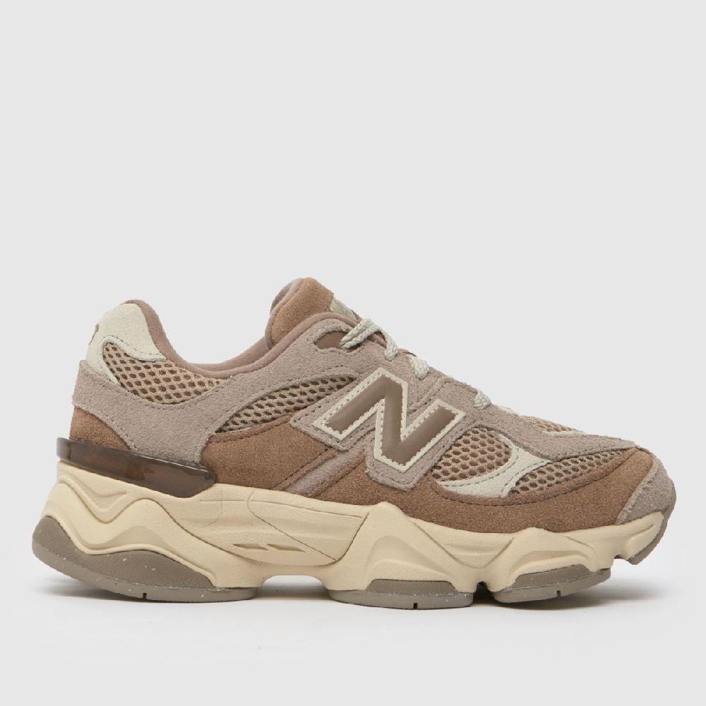 schuh New Balance 9060 Junior in Brown Multi
