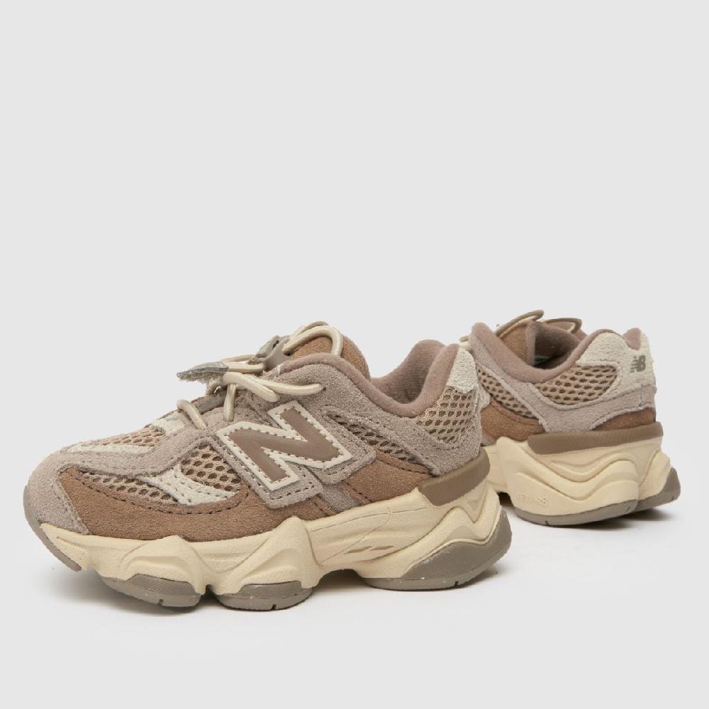 Schuh New Balance 9060 Toddler In Brown Multi