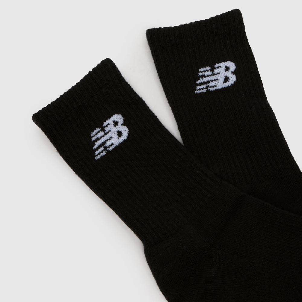 Schuh New Balance Kids Crew Socks 3 Pack In Black