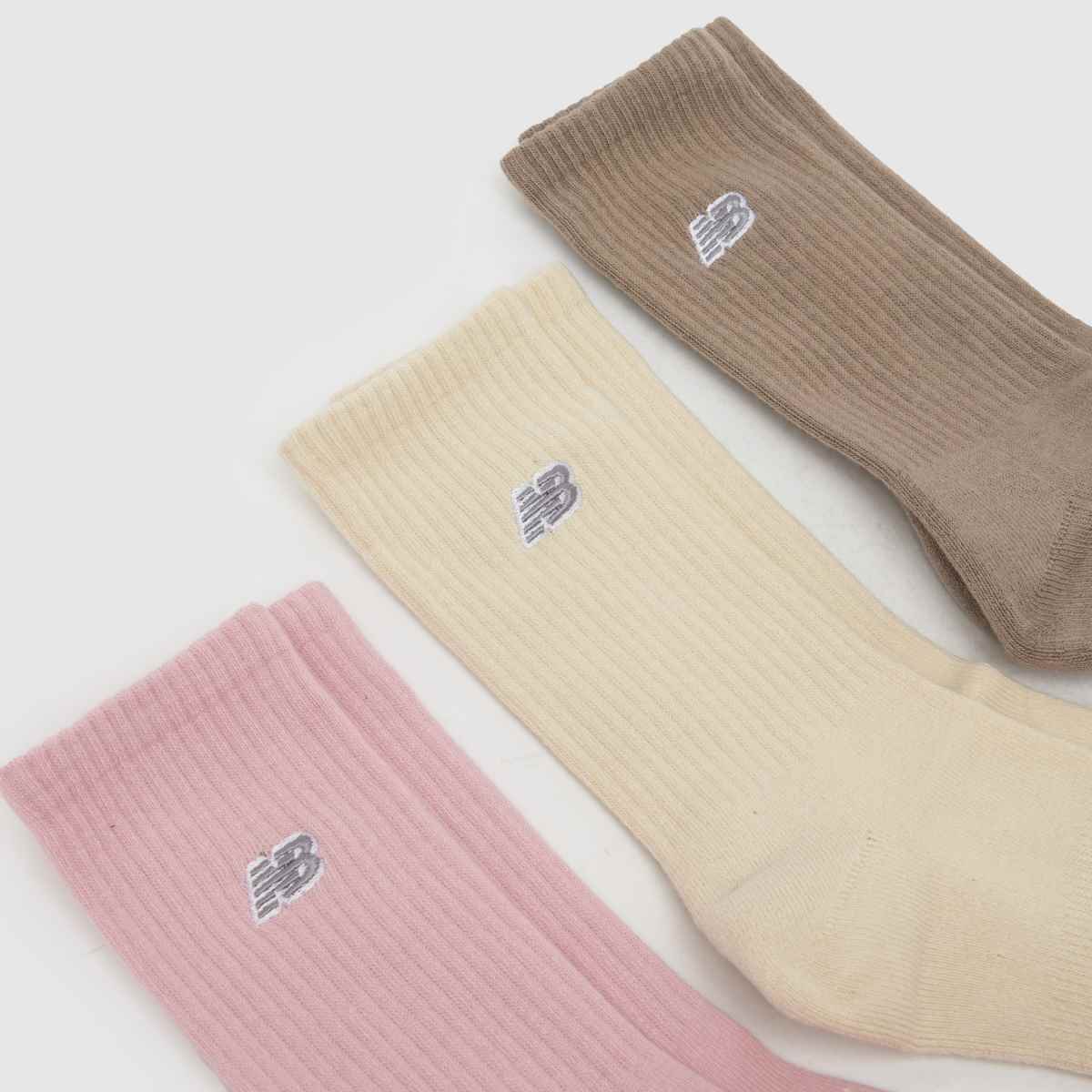 Schuh New Balance Mid Calf Logo 3PK In Multi