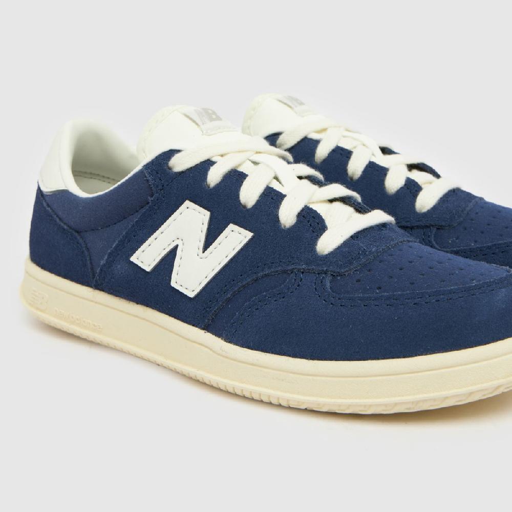 Schuh New Balance T500 Boys Junior In Navy & White