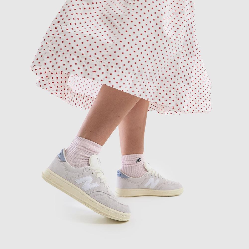 Schuh New Balance T500 In White & Blue