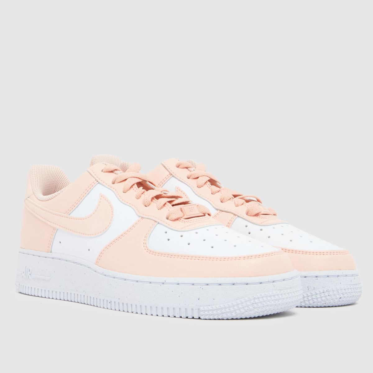 Schuh Nike Air Force 1 In White & Pink