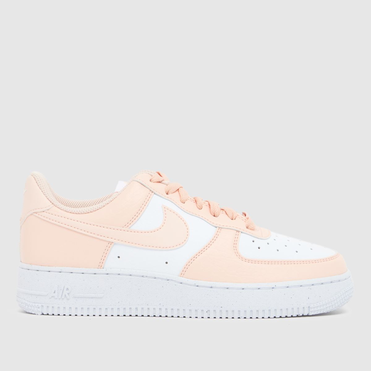 schuh Nike Air Force 1 in White & Pink