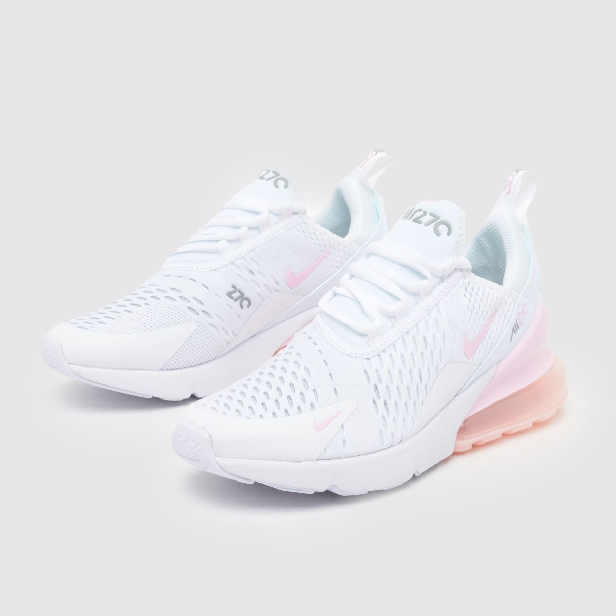 Schuh Nike Air Max 270 Girls Youth In White