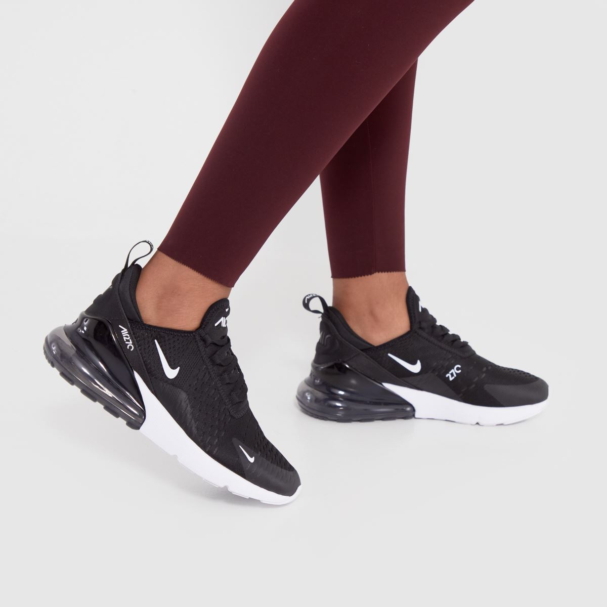 Schuh Nike Air Max 270 In Black & White