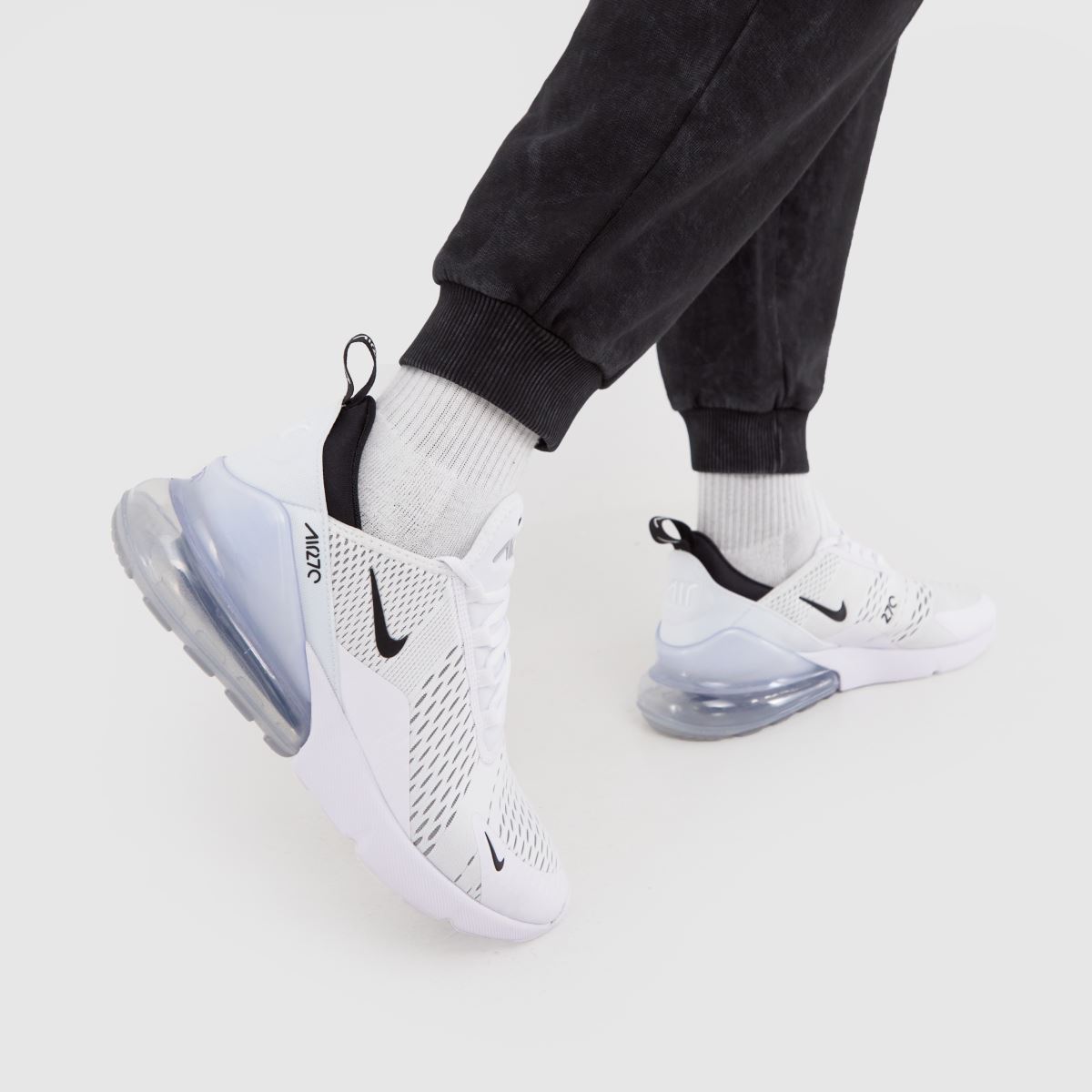 Schuh Nike Air Max 270 In White & Black