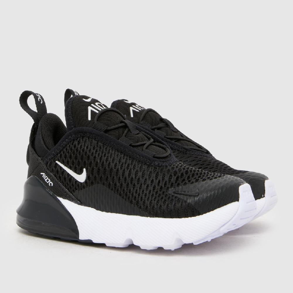 Schuh Nike Air Max 270 Toddler In Black & White