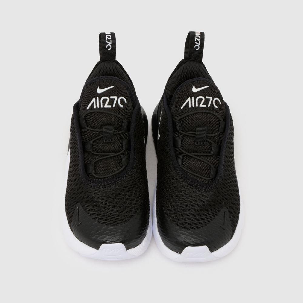 Schuh Nike Air Max 270 Toddler In Black & White