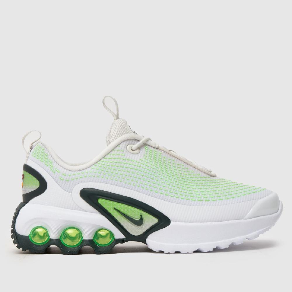 schuh Nike Air Max DN Boys Junior in White & Green