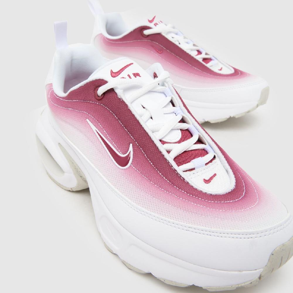 Schuh Nike Air Max Portal In White & Burgundy