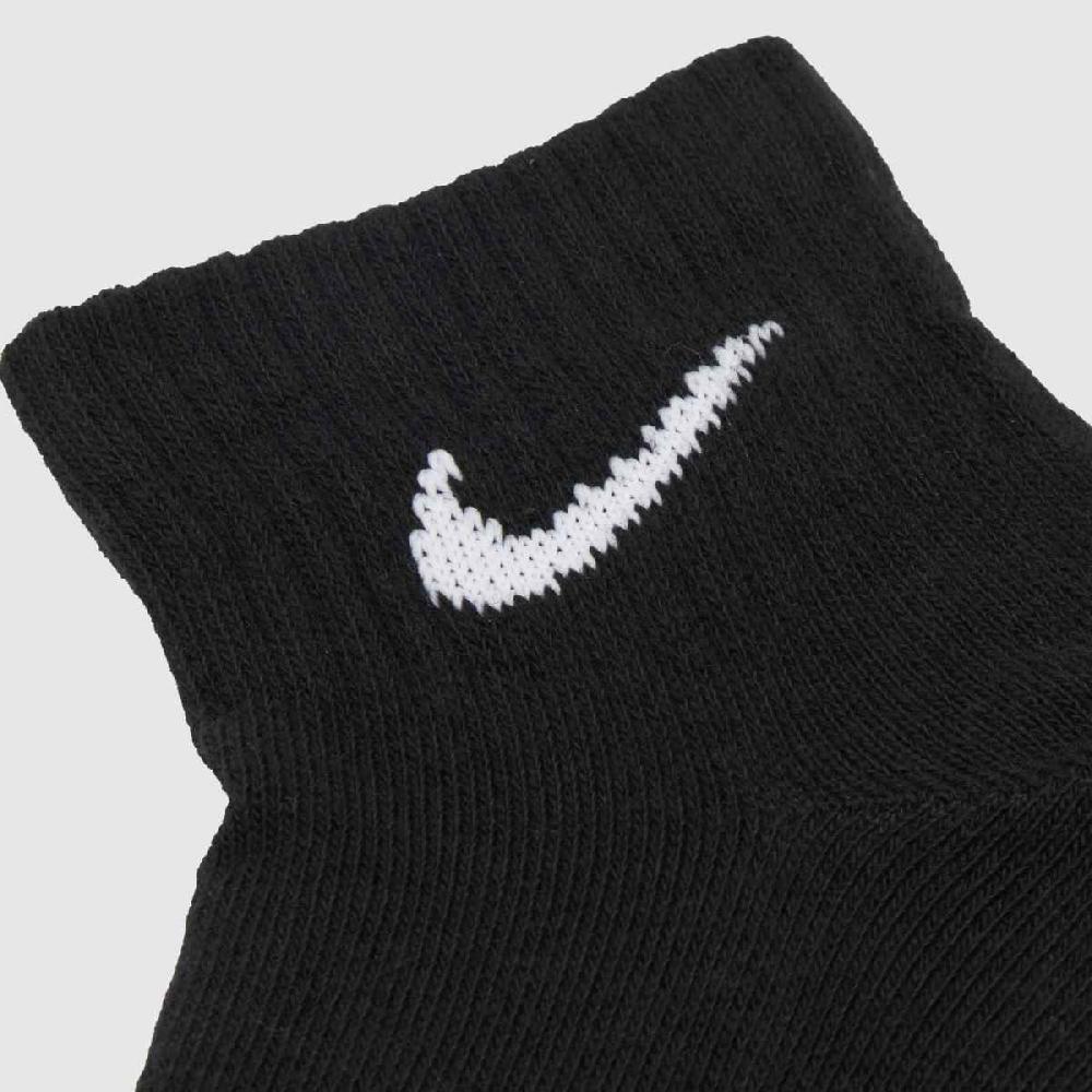 Schuh Nike Ankle Socks 3 Pack In Black & White