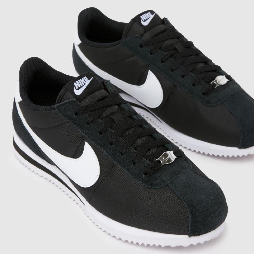 Schuh Nike Cortez In Black & White