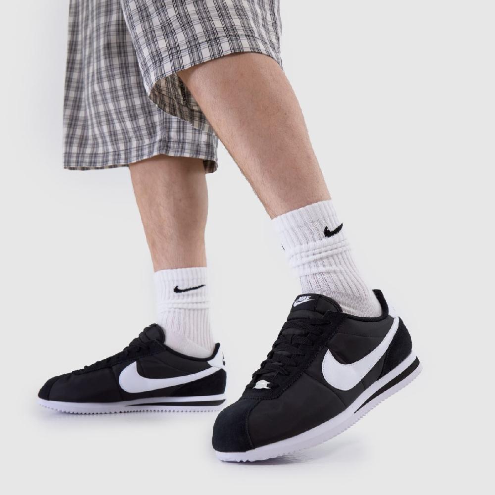 Schuh Nike Cortez In Black & White