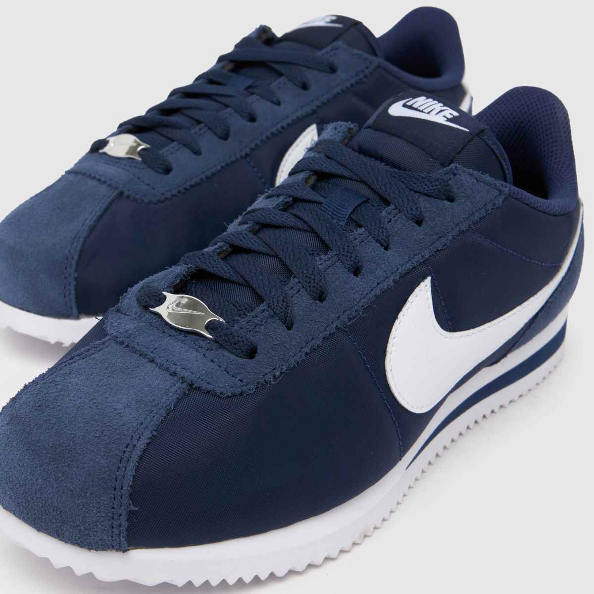 Schuh Nike Cortez In Navy & White