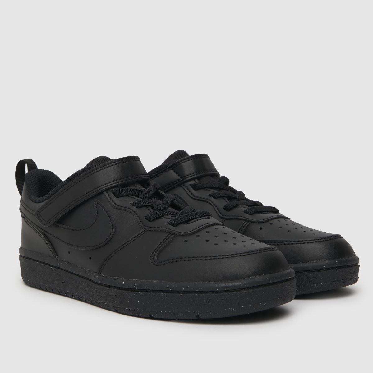 Schuh Nike Court Borough Low Junior In Black