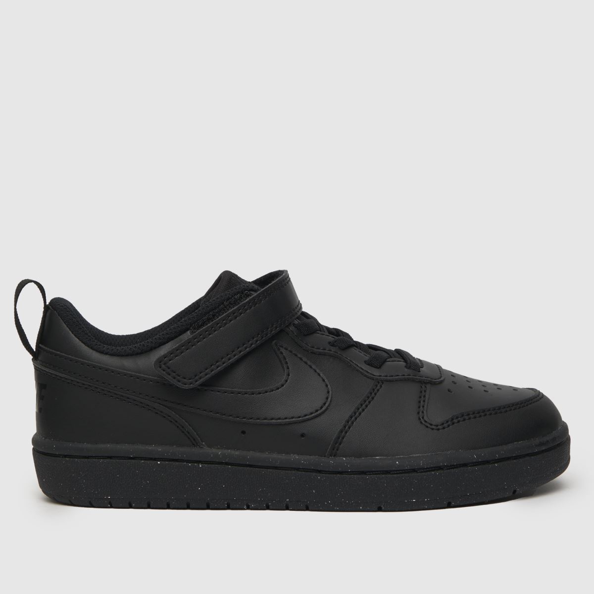 schuh Nike Court Borough Low Junior in Black