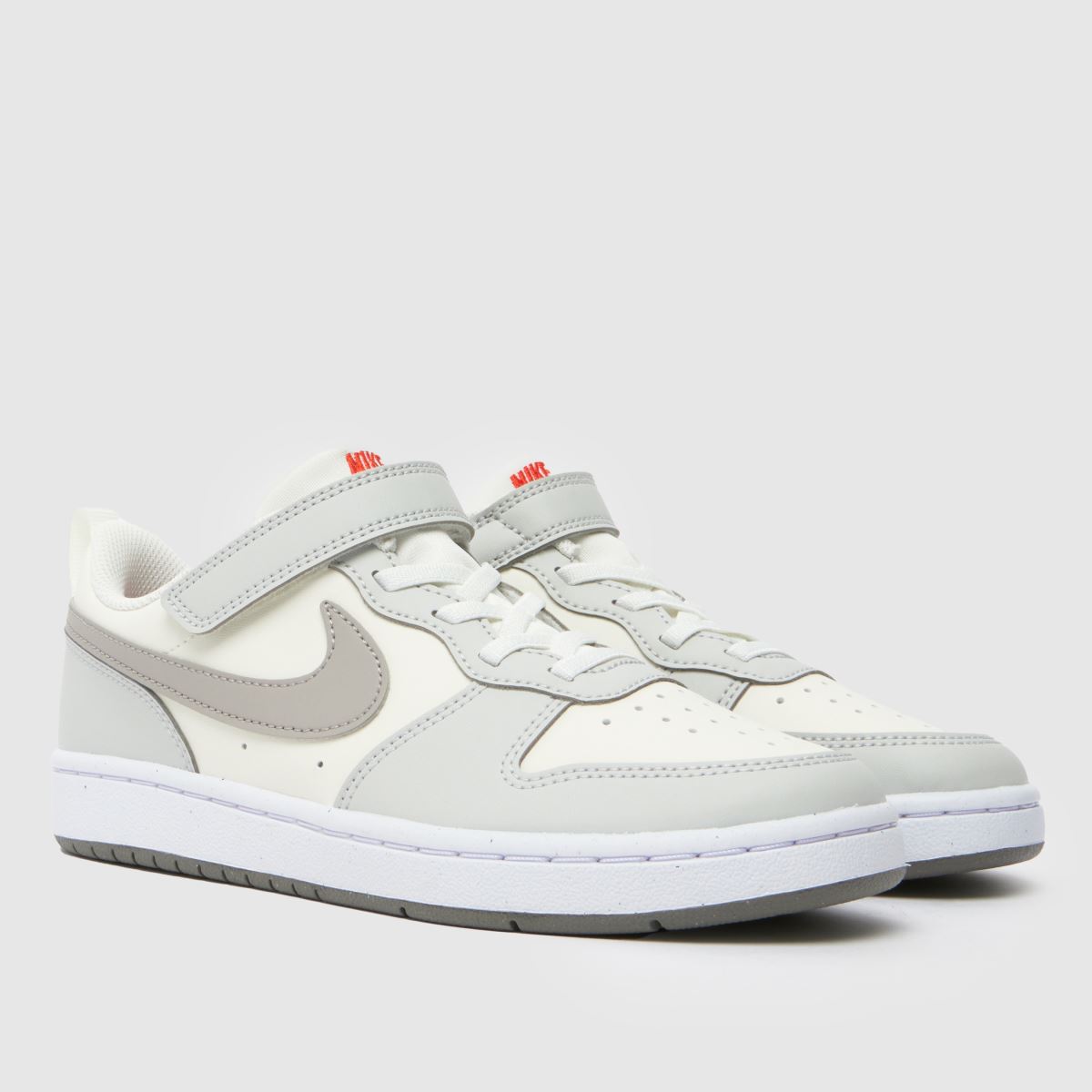 Schuh Nike Court Borough Low Junior In Stone Multi
