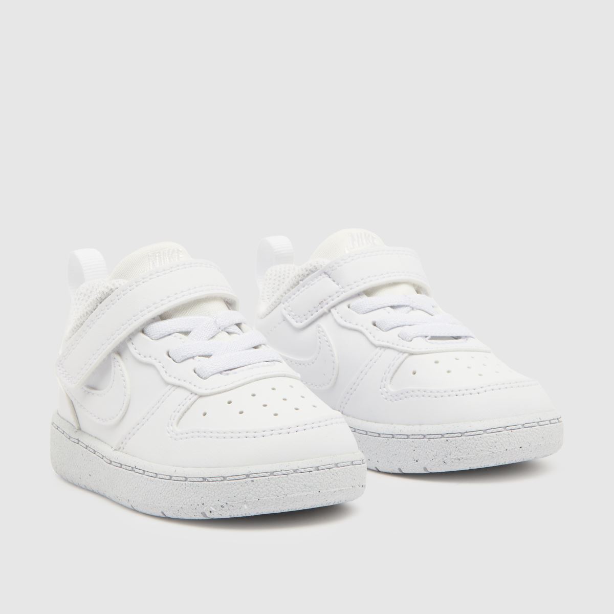 Schuh Nike Court Borough Low Toddler In White