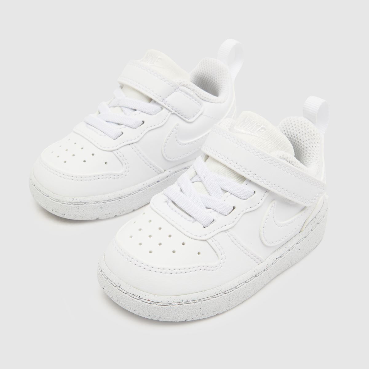 Schuh Nike Court Borough Low Toddler In White