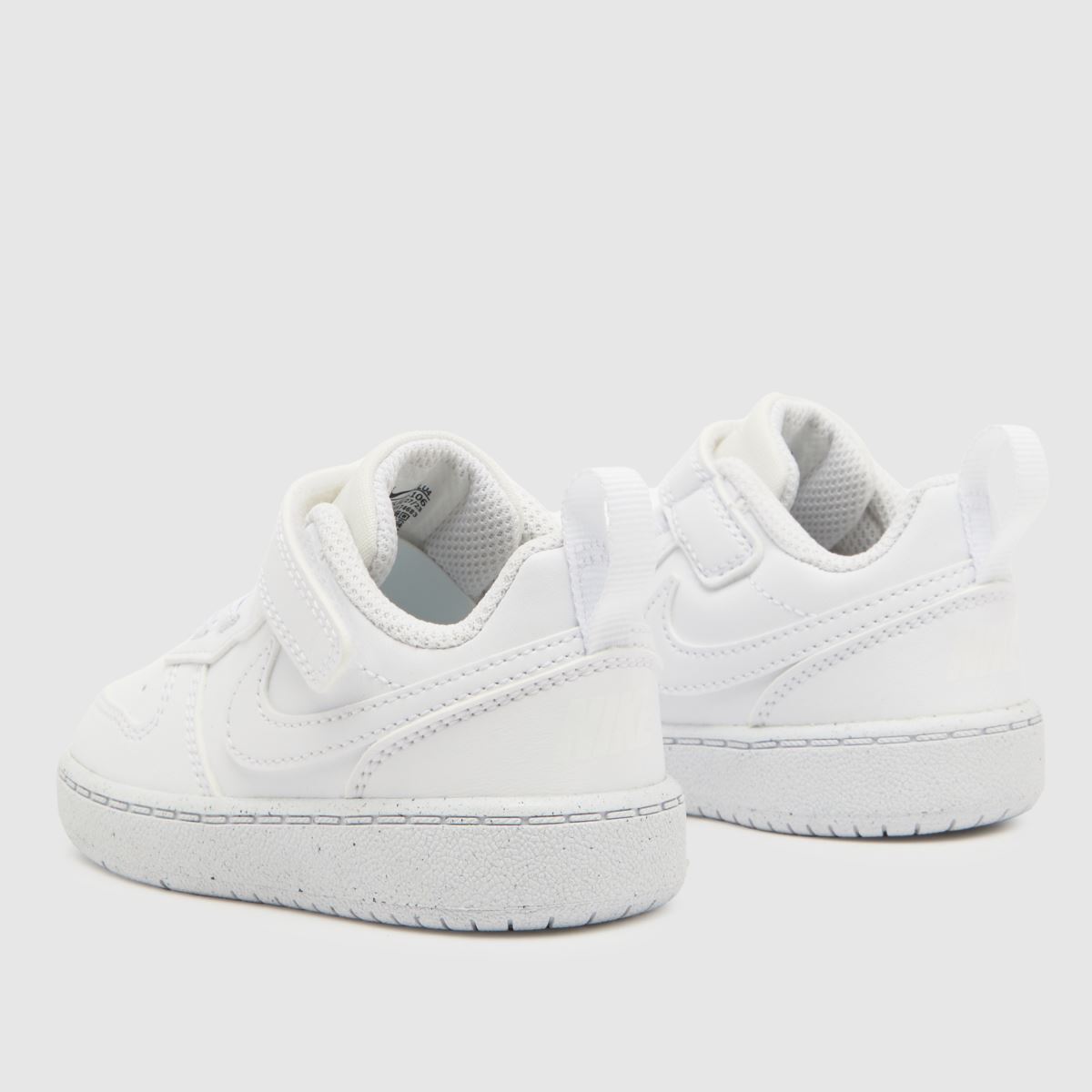 Schuh Nike Court Borough Low Toddler In White