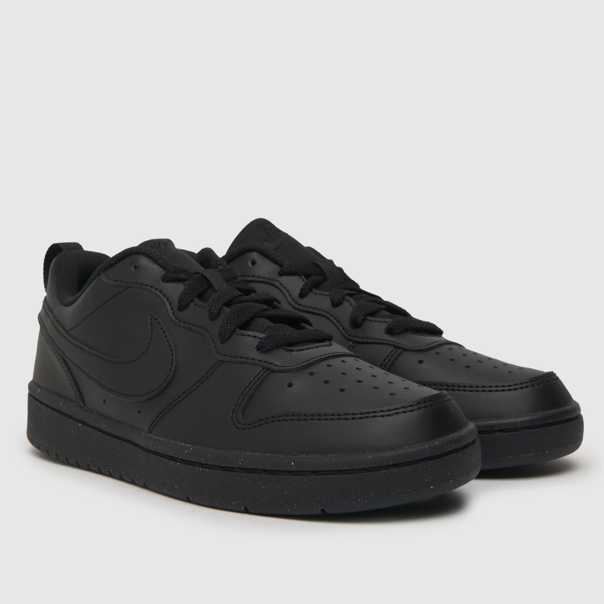 Schuh Nike Court Borough Low Youth In Black
