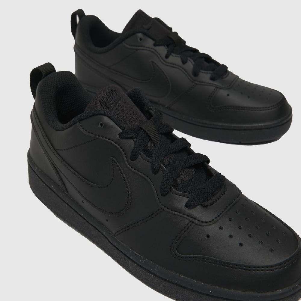 Schuh Nike Court Borough Low Youth In Black