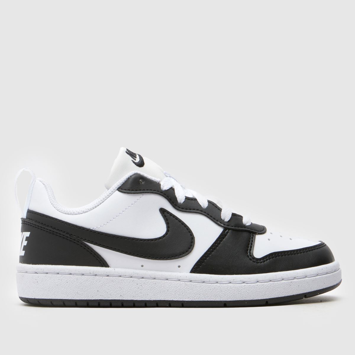 schuh Nike Court Borough Low Youth in White & Black