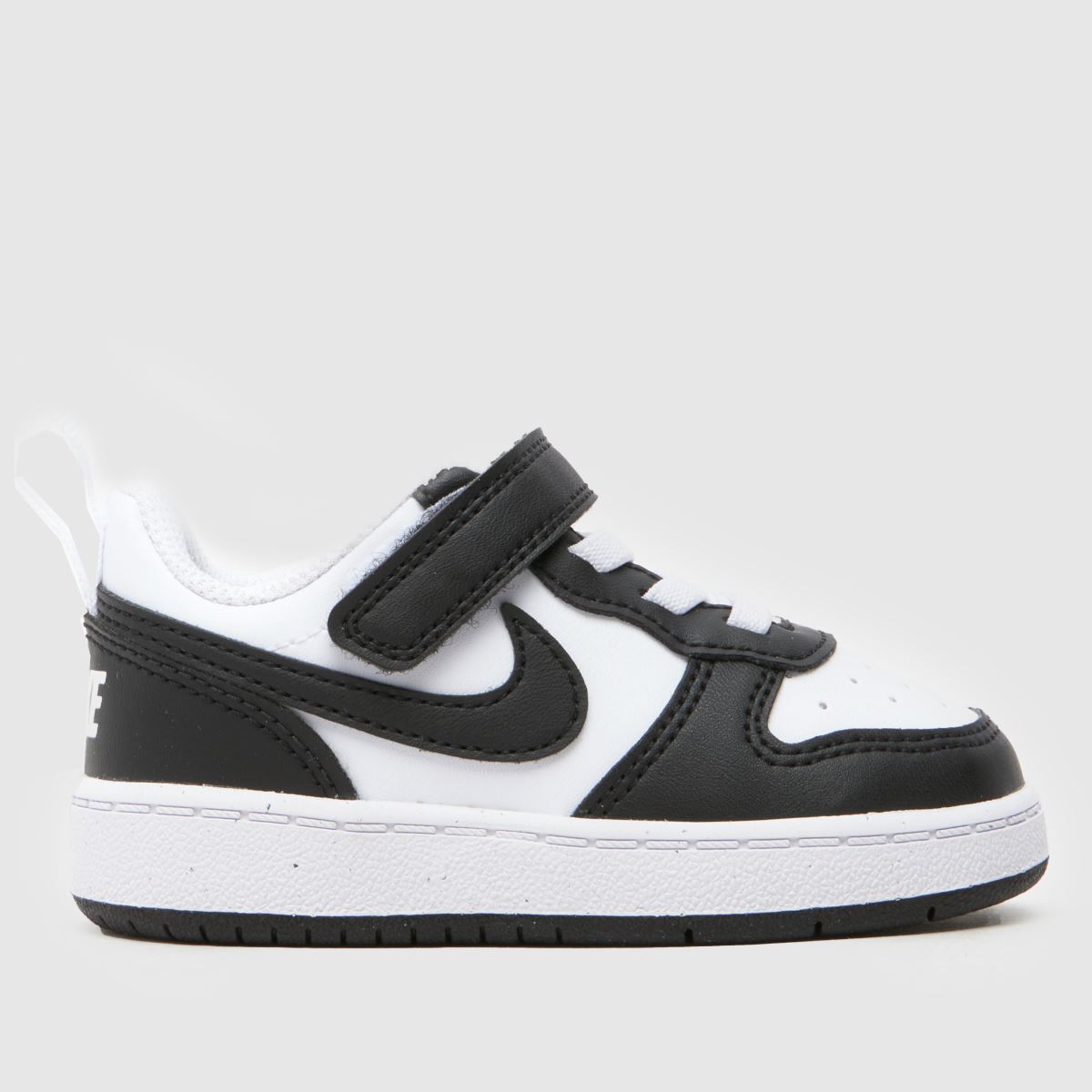 schuh Nike Court Borough Toddler in White & Black